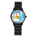 Elsa Frozen Stainless Steel Round Watch