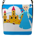 Elsa Frozen Flap Closure Messenger Bag (S)