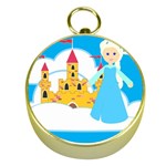 Elsa Frozen Gold Compass