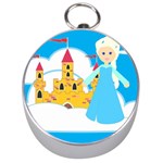 Elsa Frozen Silver Compass