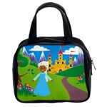 black Elsa Frozen Classic Handbag (Two Sides)