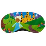 black Elsa Frozen Sleeping Mask