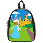 black Elsa Frozen School Bag (Small)