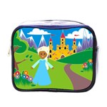 black Elsa Frozen Mini Toiletries Bag (One Side)