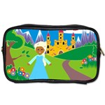 black Elsa Frozen Toiletries Bag (Two Sides)