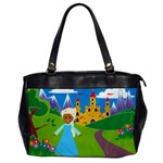 black Elsa Frozen Oversize Office Handbag