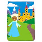 black Elsa Frozen Removable Flap Cover (L)