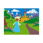 black Elsa Frozen 6  x 8  Desktop Photo Plaque 