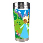 black Elsa Frozen Stainless Steel Travel Tumbler