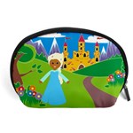 black Elsa Frozen Accessory Pouch (Large)