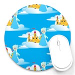 snow queen Round Mousepad