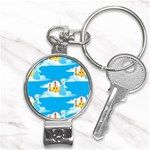 snow queen Nail Clippers Key Chain