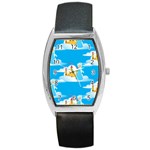 snow queen Barrel Style Metal Watch