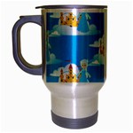 snow queen Travel Mug (Silver Gray)