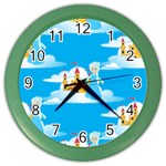 snow queen Color Wall Clock