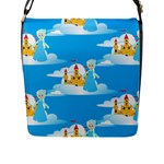 snow queen Flap Closure Messenger Bag (L)