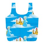 snow queen Full Print Recycle Bag (L)