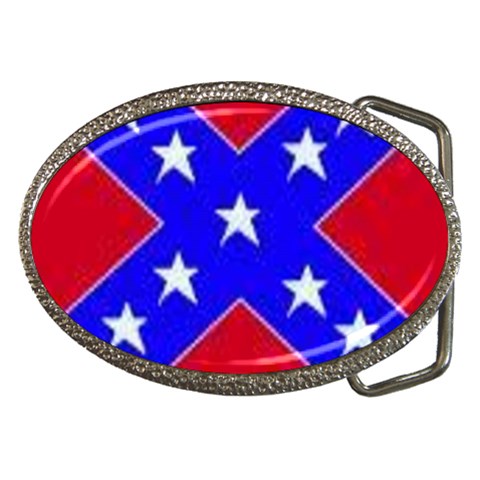 rebel Belt Buckle from ArtsNow.com Front