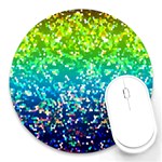 Glitter 4 Round Mousepads