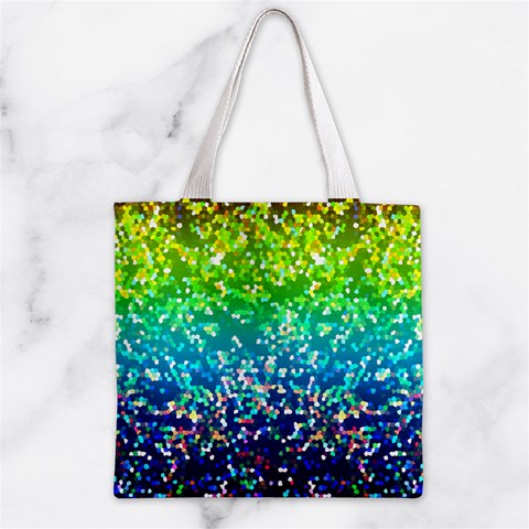 Glitter 4 Zipper Grocery Tote Bags from ArtsNow.com Back