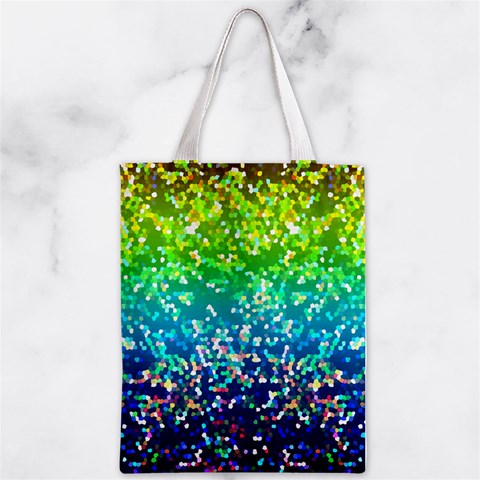 Glitter 4 Zipper Classic Tote Bags from ArtsNow.com Back