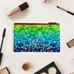 Glitter 4 Cosmetic Bag (XS) from ArtsNow.com Back