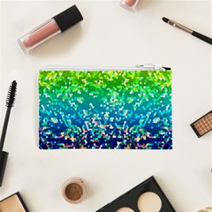 Glitter 4 Cosmetic Bag (XS) from ArtsNow.com Back