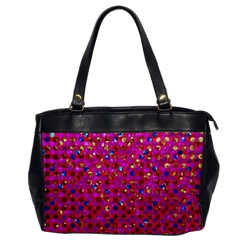 Polka Dot Sparkley Jewels 1 Office Handbags from ArtsNow.com Front