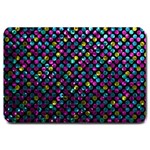 Polka Dot Sparkley Jewels 2 Large Doormat 