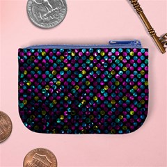 Polka Dot Sparkley Jewels 2 Mini Coin Purses from ArtsNow.com Back