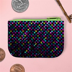 Polka Dot Sparkley Jewels 2 Mini Coin Purses from ArtsNow.com Back