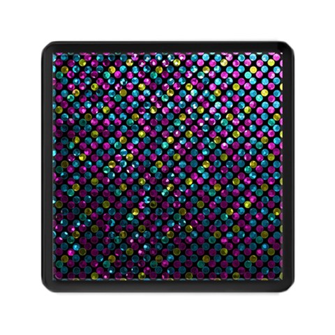 Polka Dot Sparkley Jewels 2 Memory Card Reader (Square)  from ArtsNow.com Front