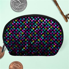 Polka Dot Sparkley Jewels 2 Accessory Pouches (Large)  from ArtsNow.com Back