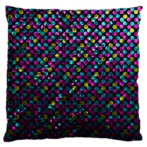 Polka Dot Sparkley Jewels 2 Standard Flano Cushion Cases (Two Sides)  from ArtsNow.com Back