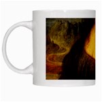 Movember Mona Lisa White Mug