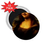 Movember Mona Lisa 2.25  Magnet (10 pack)