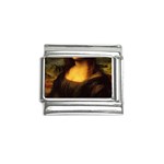 Movember Mona Lisa Italian Charm (9mm)