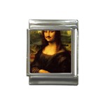 Movember Mona Lisa Italian Charm (13mm)