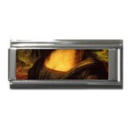 Movember Mona Lisa Superlink Italian Charm (9mm)