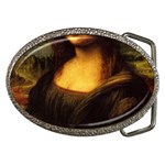 Movember Mona Lisa Belt Buckle