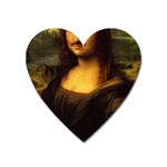 Movember Mona Lisa Magnet (Heart)