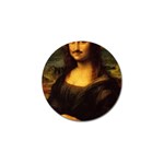 Movember Mona Lisa Golf Ball Marker