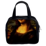 Movember Mona Lisa Classic Handbag (Two Sides)