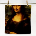 Movember Mona Lisa Face Towel