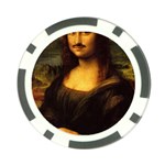 Movember Mona Lisa Poker Chip Card Guard (10 pack)