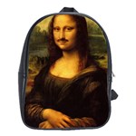 Movember Mona Lisa School Bag (Large)