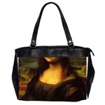 Movember Mona Lisa Oversize Office Handbag (2 Sides)