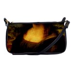 Movember Mona Lisa Shoulder Clutch Bag