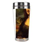 Movember Mona Lisa Stainless Steel Travel Tumbler