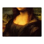 Movember Mona Lisa Double Sided Flano Blanket (Mini)